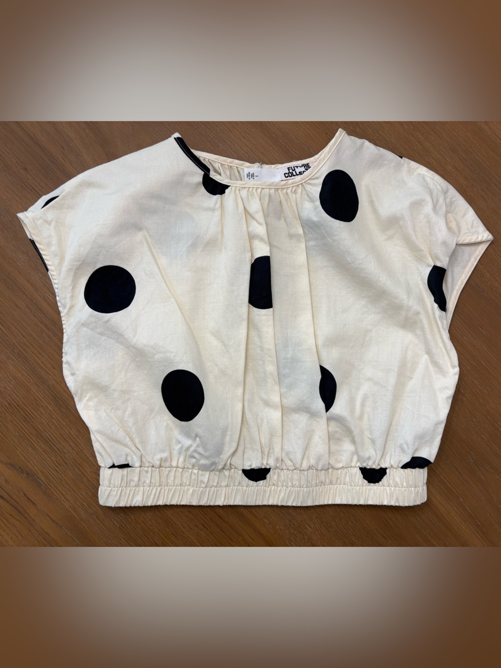 Target X Future Collective Jenny K. Lopez Polka Dot Crop Top View 3